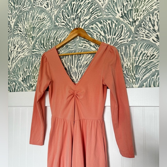 Pink KristinIt Pina Ballet Dress Knee Length, V-neck, in Women’s Small - Picture 3 of 5